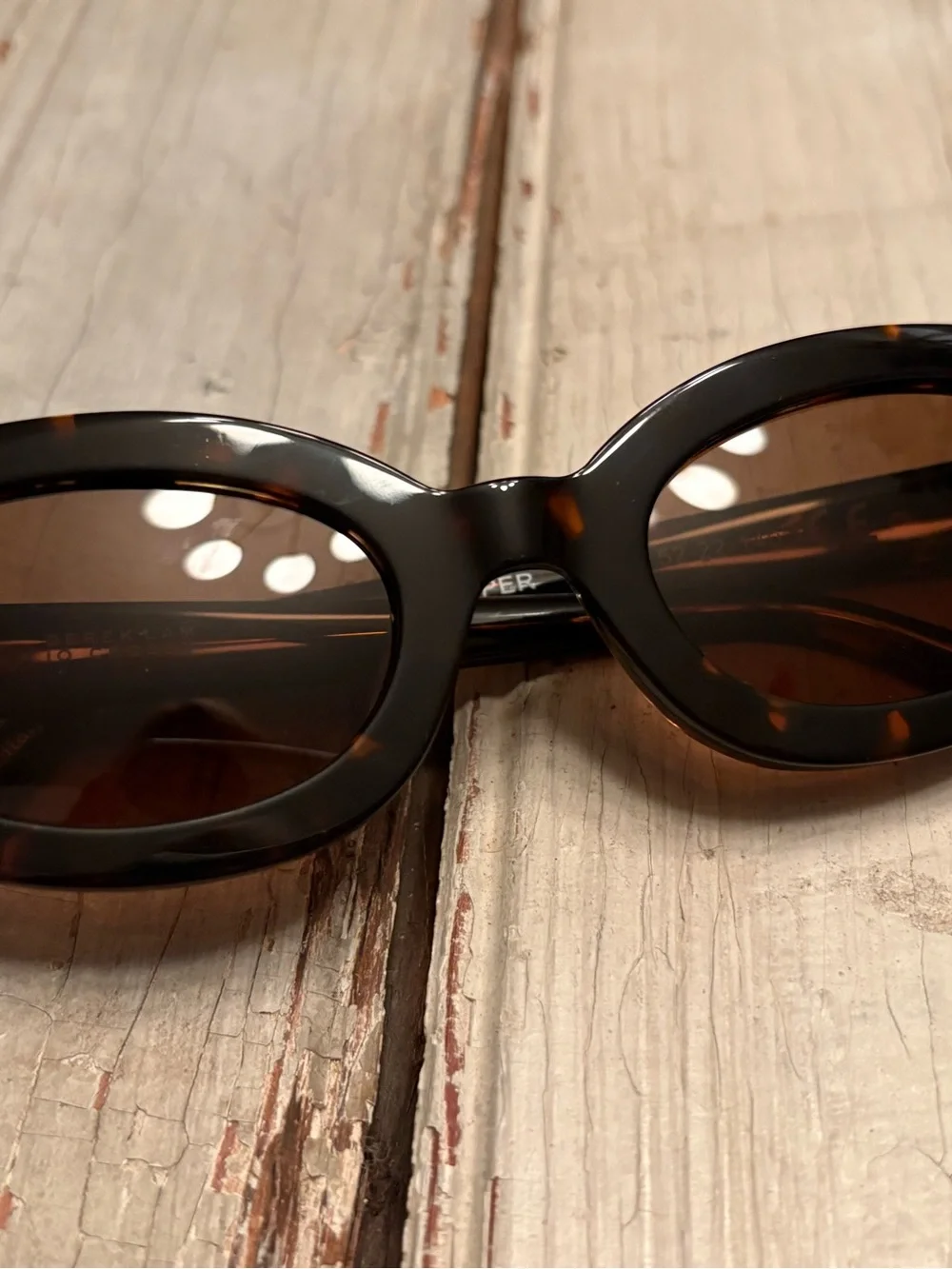 Derek Lam 10 Crosby - Tortoiseshell Cat-Eye Sunglasses - Brown Lenses- Italy